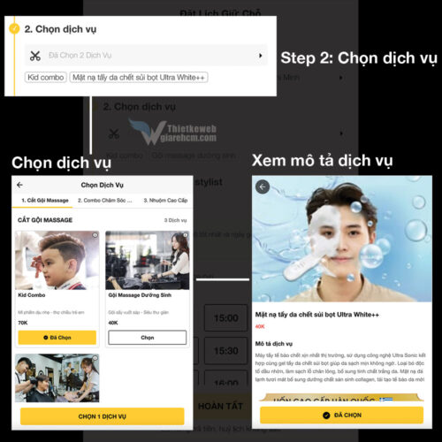 iSures Salon Appointment Booking Plugin giống 360shine