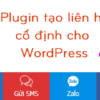 Plugin contact fixed – Cố định liên hệ dưới chân trang