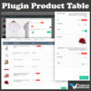 Product Table for WooCommerce