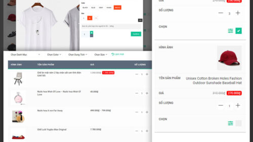 Product Table for WooCommerce