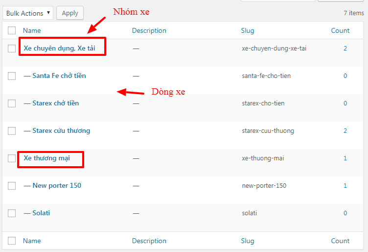 Plugin báo giá, dự toán chi phí mua xe oto