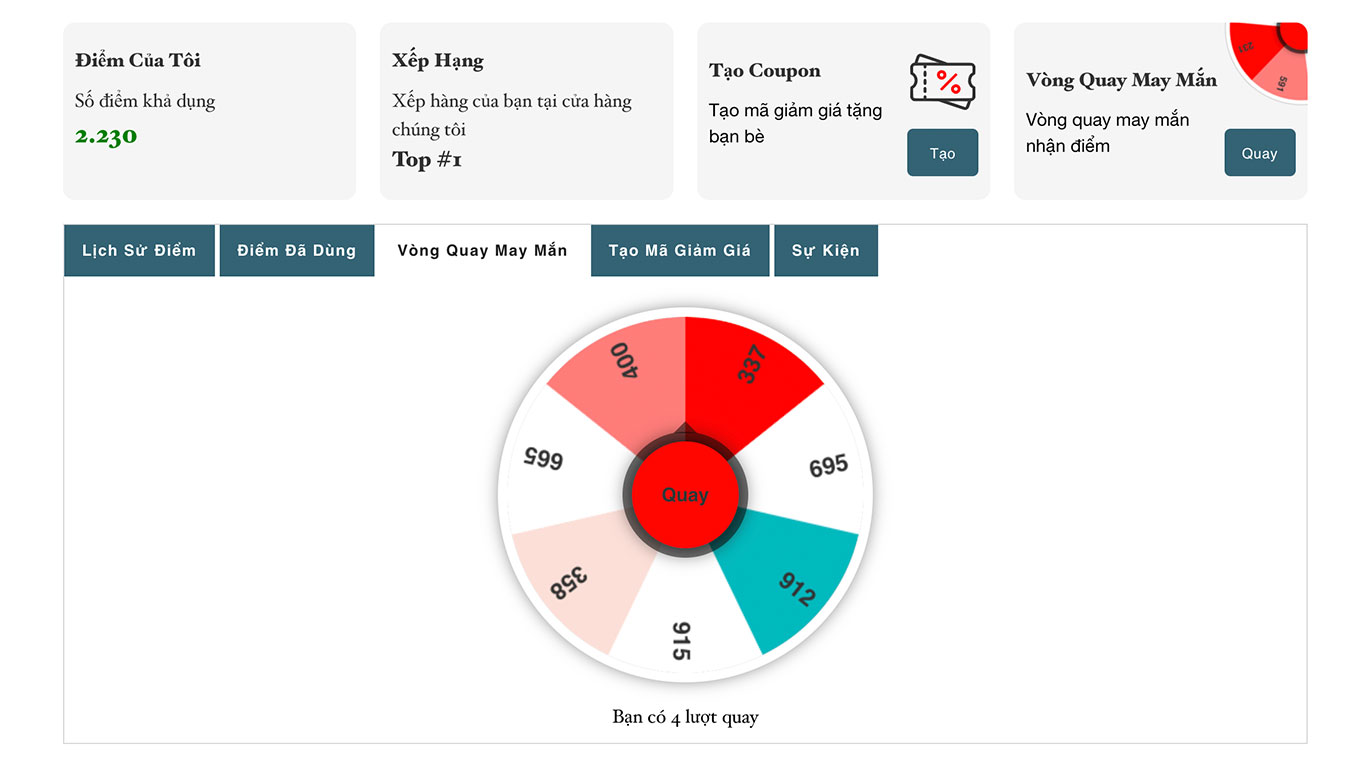 PluginWP Points and Rewards for Woocommerce - Plugin tích điểm