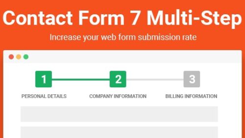 Contact Form Multi-step 7 Pro -  Hỗ trợ tạo form liên hệ nhiều bước