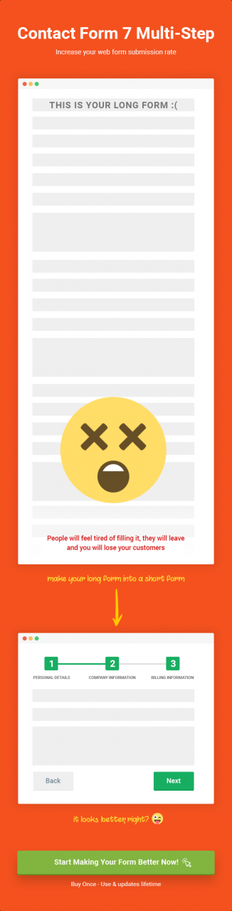 Contact Form Multi-step 7 Pro -  Hỗ trợ tạo form liên hệ nhiều bước