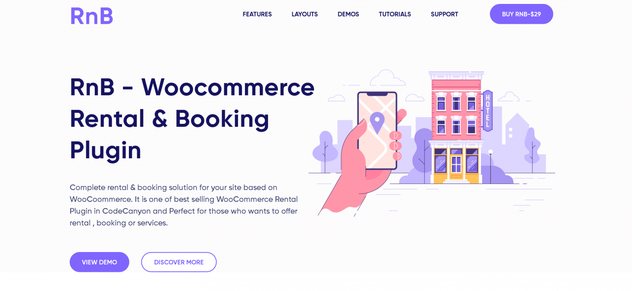 RnB - WooCommerce Booking & Rental Plugin