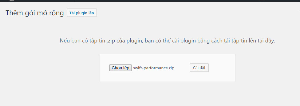 Swift Performance - plugin tăng tốc toàn diện