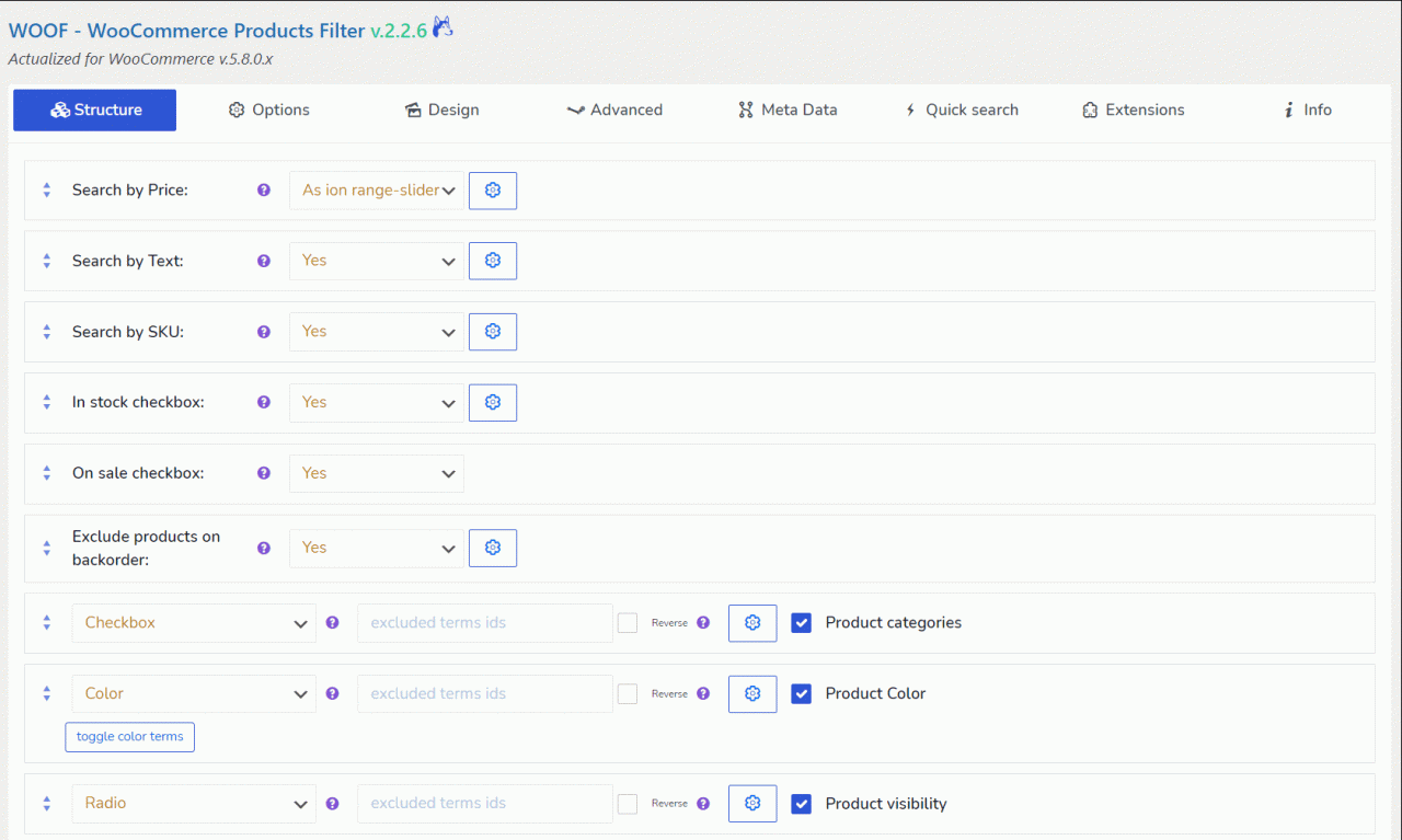WOOF - WooCommerce Products Filter - Plugin lọc sản phẩm