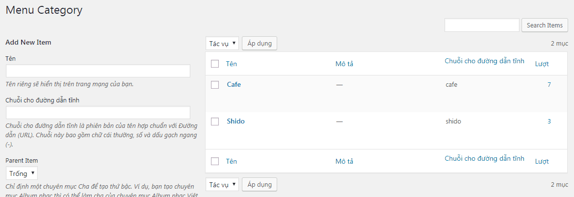 Plugin order món ăn, đồ uống, trà sữa, cafe, bạc xỉu… cho WordPress