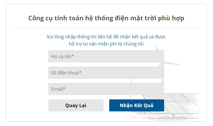 EVN Solar – Plugin tính xây dựng hệ thống năng lượng mặt trời