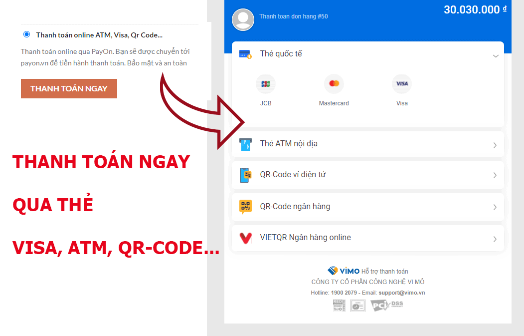 Plugin tích hợp thanh toán PayOn.vn vào WooCommerce Plugin tích hợp thanh toán PayOn.vn vào WooCommerce