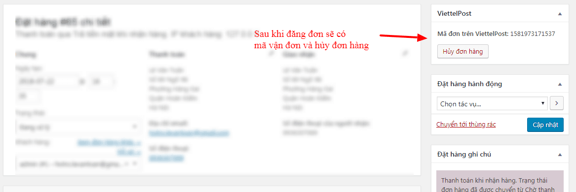 Plugin kết nối ViettelPost với Woocommerce